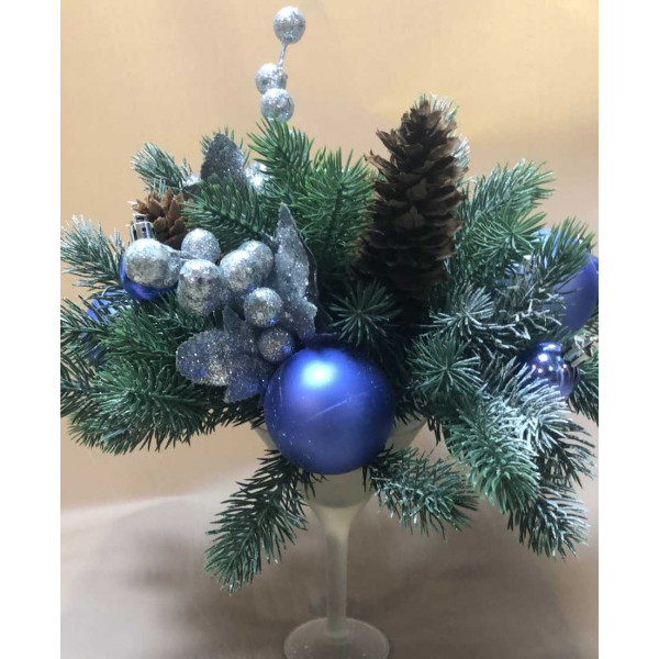 Новогодний бокал